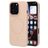Mobiparts Slim Line Coque iPhone 16 Pro MagSafe Coque arrière Rigide - Dune Sand