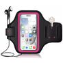 Mobigear Go Active Brassard Téléphone Realme 6 Brassard Coque de Sport en Neoprène - Rose