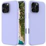 Mobigear Rubber Touch Coque iPhone 16 Pro Coque arrière en Silicone - Violet