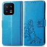 Mobigear Clover Xiaomi 13 Étui Portefeuille - Bleu