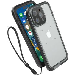 Catalyst Total Protection Coque iPhone 14 Pro Max Coque arrière Rigide Anti-Chocs - Stealth Black