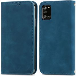 Mobigear Retro Slim Housse Samsung Galaxy A32 5G Etui - Bleu