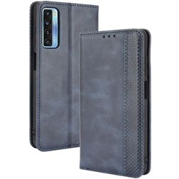 Mobigear Sensation Housse TCL 20 5G Etui Porte-Monnaie - Bleu