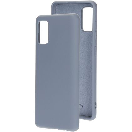 Mobiparts Coque Samsung Galaxy A41 Coque arrière en Silicone - Royal Grey