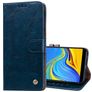 Mobigear Wallet Housse Samsung Galaxy J6 Plus Etui Porte-Monnaie - Bleu