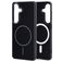 Mobiparts Slim Line Samsung Galaxy S26 MagSafe Plastique rigide Coque arrière - Onyx Black