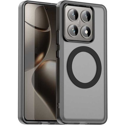Mobigear Shockproof Coque Xiaomi 14T MagSafe Coque arrière Rigide - Noir