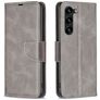 Mobigear Excellent Housse Samsung Galaxy S24 Plus Etui Porte-Monnaie - Gris