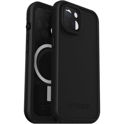 OtterBox Fre iPhone 15 MagSafe Plastique rigide Coque arrière Antichoc - Noir