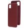 Mobiparts Coque Samsung Galaxy A22 5G Coque arrière en Silicone - Plum Red