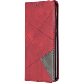 Mobigear Rhombus Slim Housse Xiaomi Redmi 9 Etui - Rouge