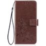 Mobigear Clover Housse Huawei P40 Pro Etui Porte-Monnaie - Marron