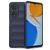 Mobigear Bumpy Coque HONOR X7 Coque arrière en TPU Souple - Dark Blue