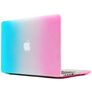 Mobigear Rainbow Matte MacBook Pro 13 Pouces (2012-2015) Coque - Bleu / Rose - Model A1425 / A1502