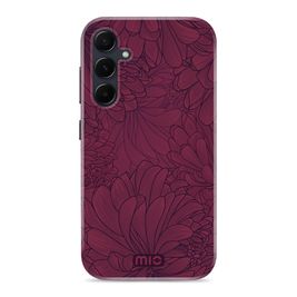 MIO Coque Samsung Galaxy A35 MagSafe Coque arrière Rigide - Berry Blooms