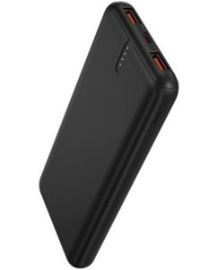 Mobiparts III - Batterie externe Triple USB / USB-C 10.000 mAh Power Delivery 22W - Noir