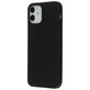 Mobiparts Coque iPhone 12 Coque arrière en Silicone - Noir