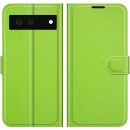 Mobigear Classic Housse Google Pixel 6 Etui Porte-Monnaie - Vert