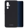 Mobilize Rubber Gelly Coque HTC U24 Pro Coque arrière en TPU Souple - Matt Black