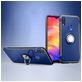 Mobigear Armor Ring Coque Xiaomi Redmi Note 7 Coque arrière Rigide Anti-Chocs avec Anneau-Support - Bleu