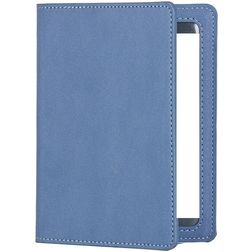 Mobigear Classic - Étui passeport en - Bleu