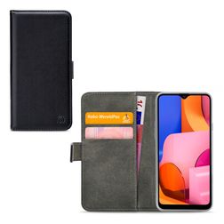 Mobilize Classic Gelly Wallet Samsung Galaxy A20s Étui Portefeuille - Noir
