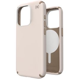 Speck Presidio2 Pro Coque iPhone 15 Pro MagSafe Coque arrière Rigide Anti-Chocs - Bleached Bone
