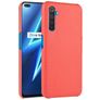 Mobigear Croco Coque Realme X50 Pro Coque arrière Rigide - Rouge