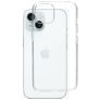 Mobiparts Classic Coque Transparente iPhone 15 Coque arrière en TPU Souple - Transparent