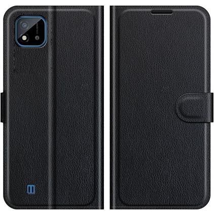 Mobigear Classic Housse Realme C11 (2020) Etui Porte-Monnaie - Noir
