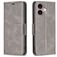 Mobigear Excellent Housse iPhone 16 Etui Porte-Monnaie - Gris