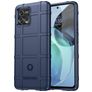 Mobigear Rugged Shield Coque Motorola Moto G72 Coque arrière en TPU Souple Anti-Chocs - Bleu