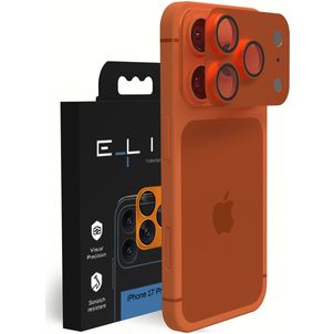 Elite iPhone 17 Pro Max Aluminum Protection Caméra - Compatible Coque - Orange