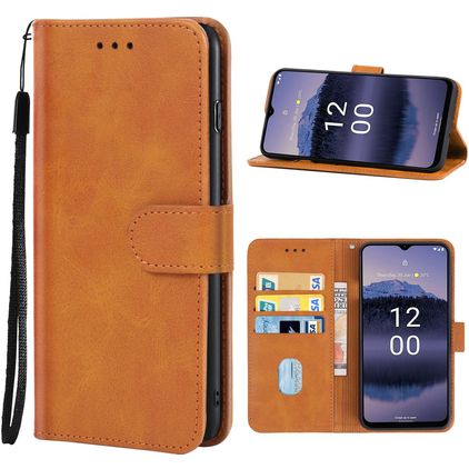 Mobigear Wallet Housse Nokia G11 Plus Etui Porte-Monnaie - Marron