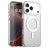 Mobigear Shockproof Coque iPhone 17 Pro Max MagSafe Coque arrière Rigide - Blanc