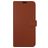 Valenta Gel Skin Samsung Galaxy A13 4G Cuir véritable Étui Portefeuille - Marron