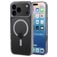 Mobiparts Hardcover Coque Transparente iPhone 17 Pro Max MagSafe Coque arrière Rigide - Transparent