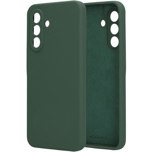 Mobiparts Coque Samsung Galaxy A36 Coque arrière en Silicone - Forest Green