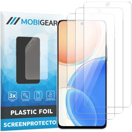 Mobigear HONOR X8 Protection d'écran Film - Compatible Coque (Lot de 3)