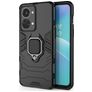 Mobigear Armor Ring Coque OnePlus Nord 2T 5G Coque arrière Rigide Anti-Chocs avec Anneau-Support - Noir