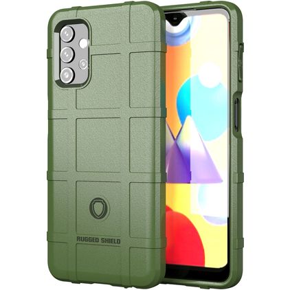 Mobigear Rugged Shield Samsung Galaxy A32 5G TPU souple Coque arrière Antichoc - Vert