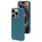 Mobiparts Coque iPhone 15 Pro Coque arrière en Silicone - Blueberry Blue