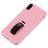Mobigear Rubber Ring Coque iPhone XS Max Coque arrière Rigide avec Anneau-Support - Rose
