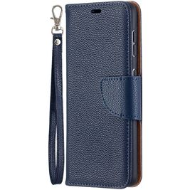 Mobigear Excellent Housse Samsung Galaxy S21 Etui Porte-Monnaie - Bleu