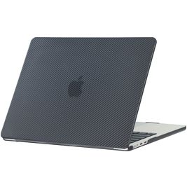 Mobigear Carbon MacBook Air 15 Pouces (2023-2025) Coque - Noir - Model A2941 / A3114 / A3241
