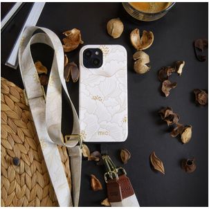 MIO Lanyard - Cordon de téléphone universel ajustable - White Roses