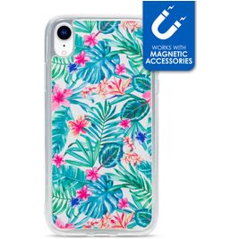 My Style Magneta Coque iPhone XR Coque arrière en TPU Souple - Jungle