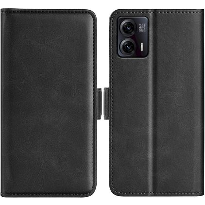 Mobigear Slim Magnet Housse TCL 40 SE Etui Porte-Monnaie - Noir