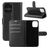 Mobigear Classic Housse iPhone 12 Etui Porte-Monnaie - Noir