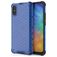 Mobigear Honeycomb Coque Xiaomi Redmi 9A Coque arrière Rigide Anti-Chocs - Bleu